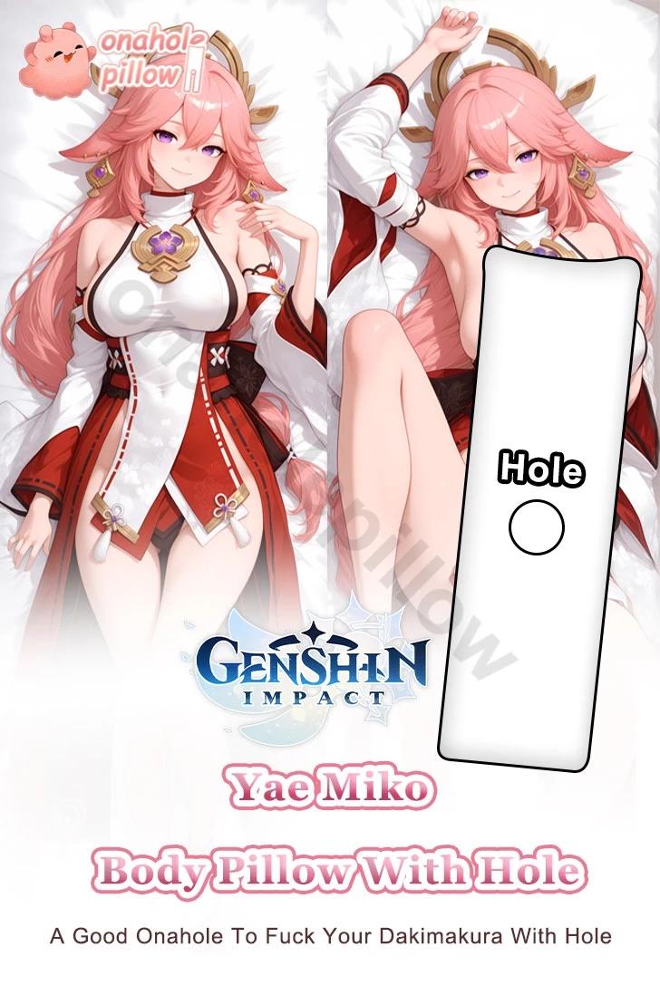 Yae Miko Genshin Impact Full Body Onahole Body Pillow with Hole