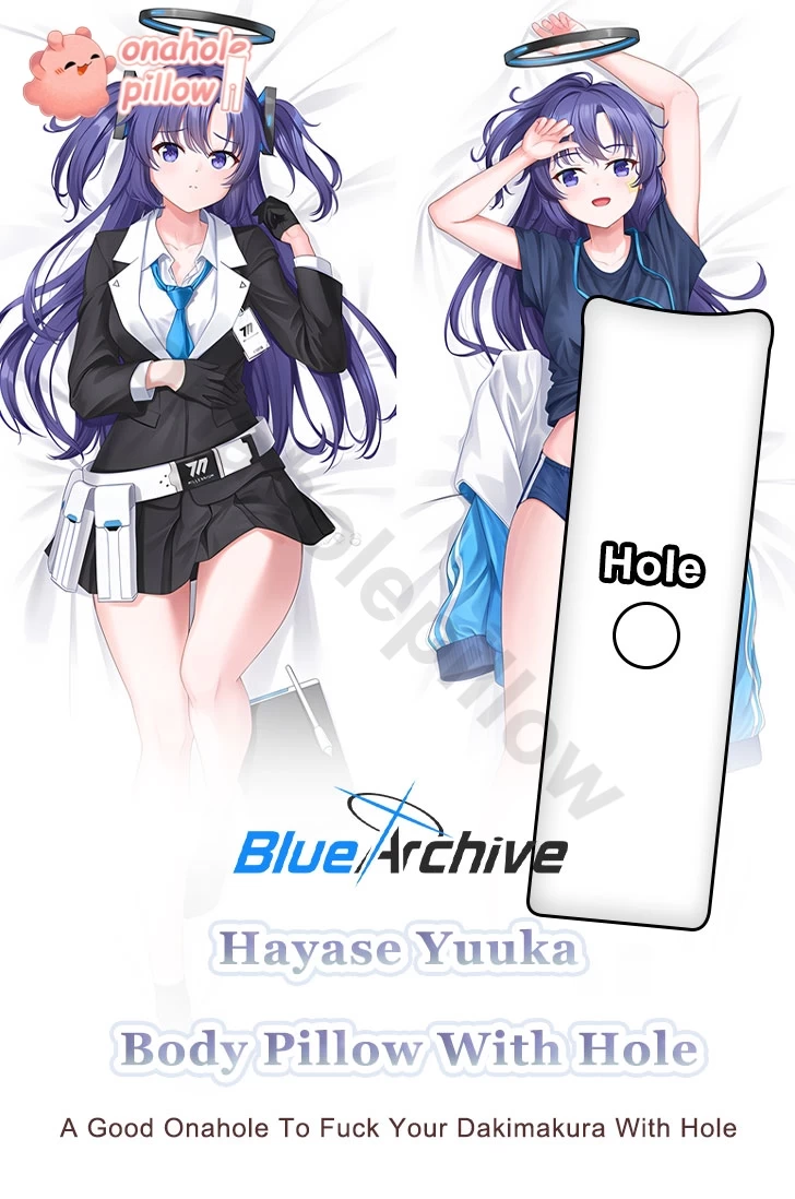 Hayase Yuuka Blue Archive Full Body Fuckable Dakimakura with Hole