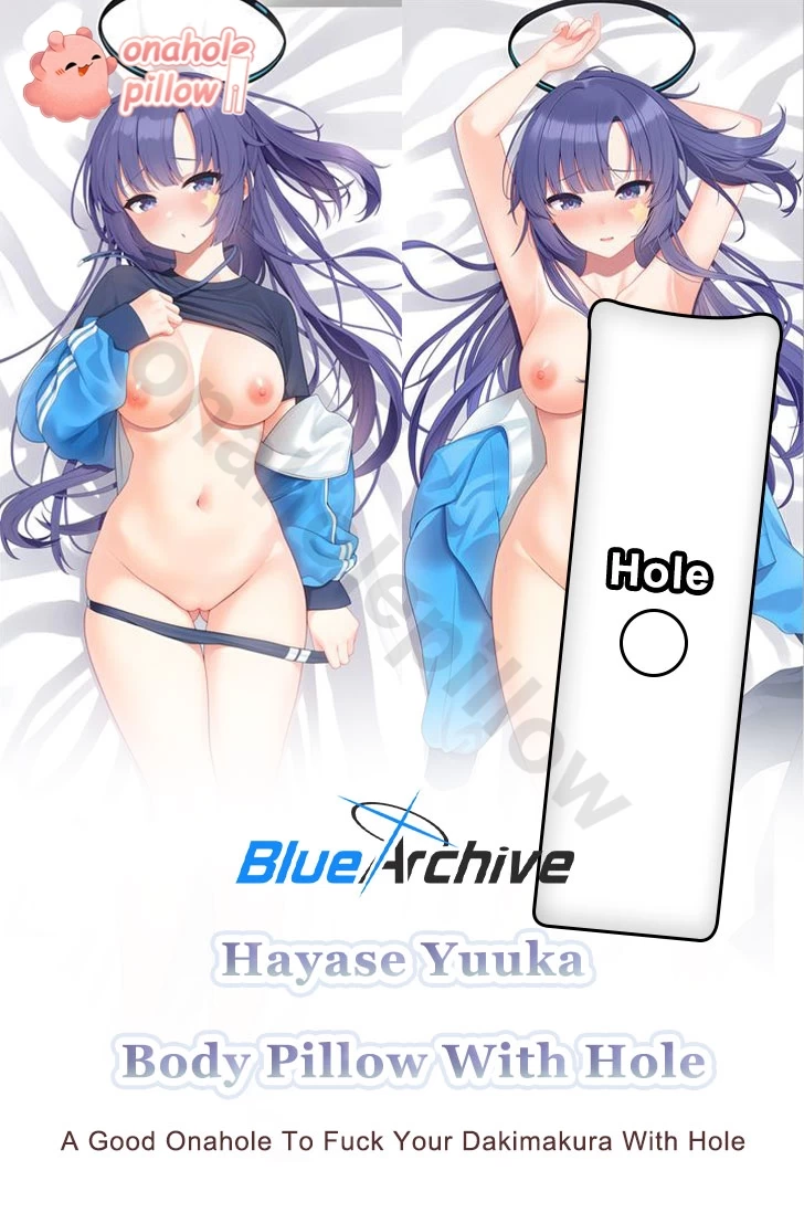Hayase Yuuka Blue Archive Full Body Fuckable Dakimakura with Hole