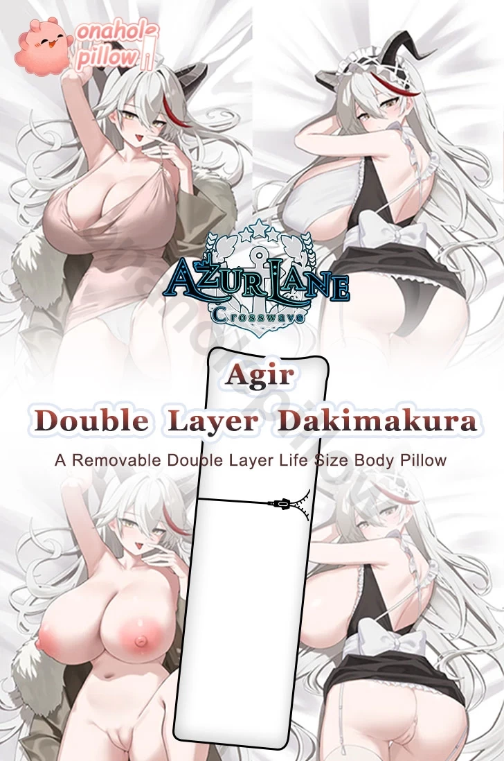 Agir Azur Lane Detachable Double Layer Body Pillow