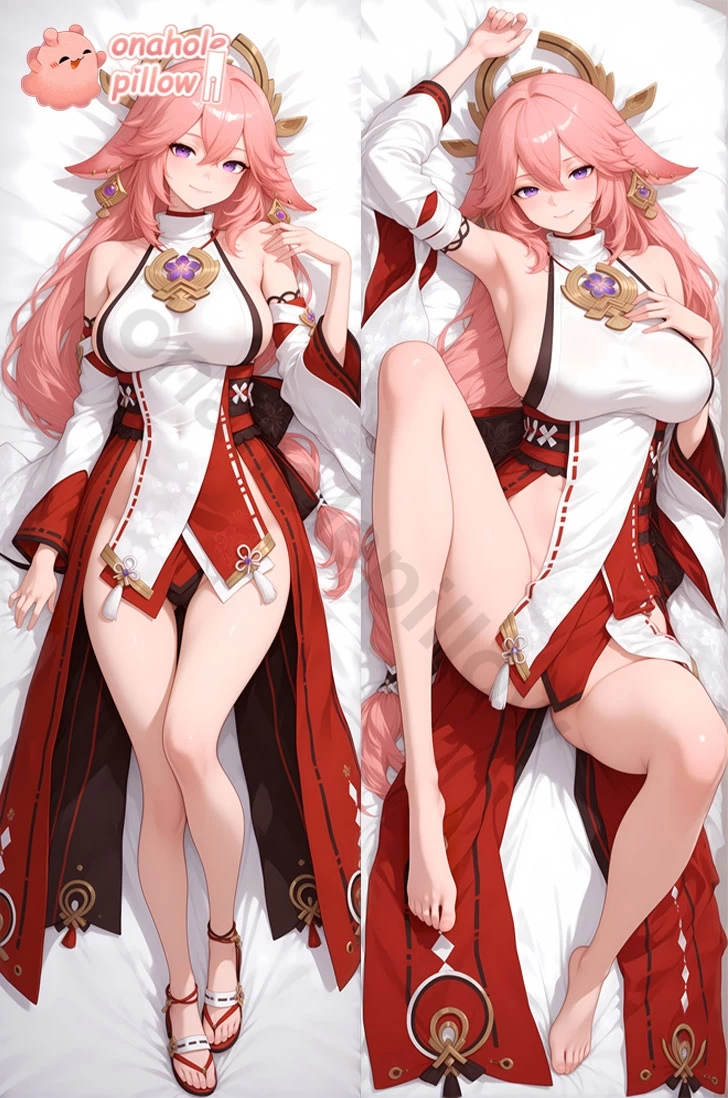 Yae Miko Genshin Impact Full Body Onahole Body Pillow with Hole