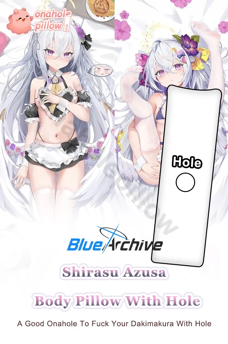 Shirasu Azusa Blue Archive Full Body Onahole Body Pillow with Hole