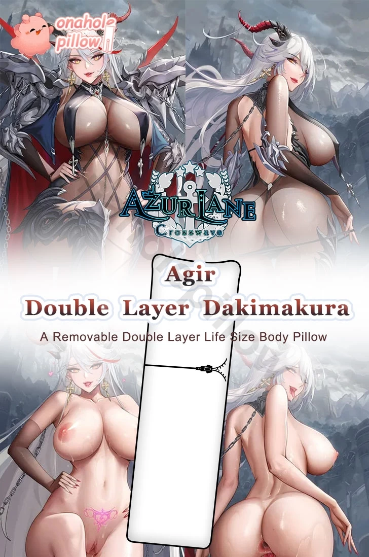 Agir Azur Lane Detachable Double Layer Body Pillow