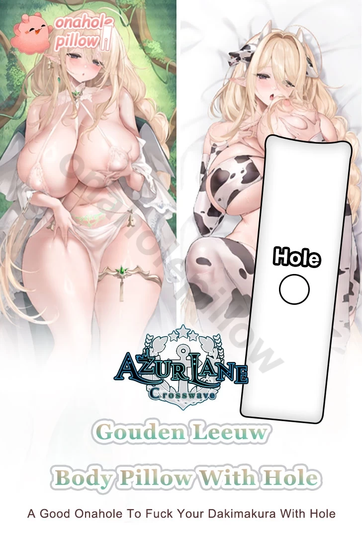 Gouden Leeuw Azur Lane Full Body Dakimakura Onahole Pillow