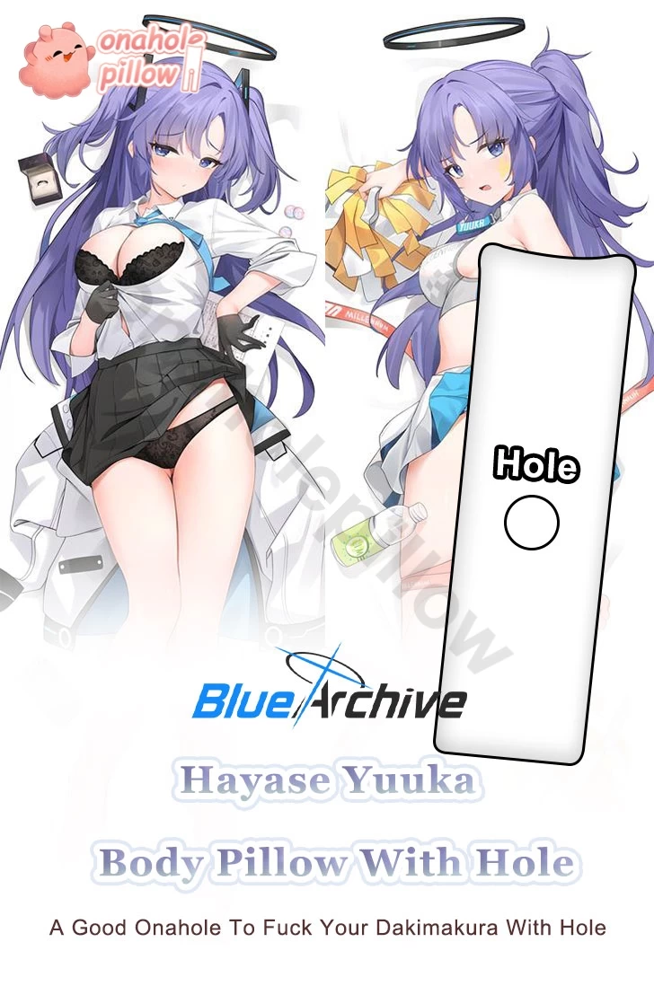 Hayase Yuuka Blue Archive Full Body Fuckable Dakimakura with Hole