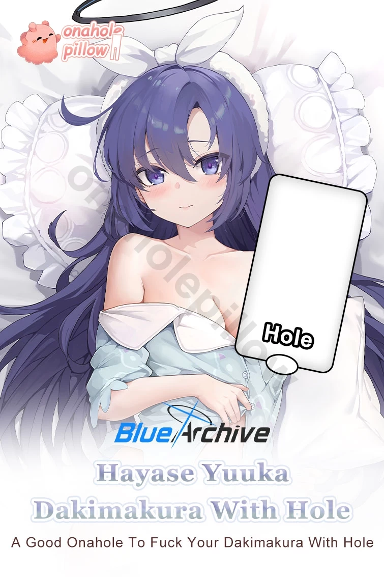 Hayase Yuuka Blue Archive Half Body Onahole Pillow with Hole