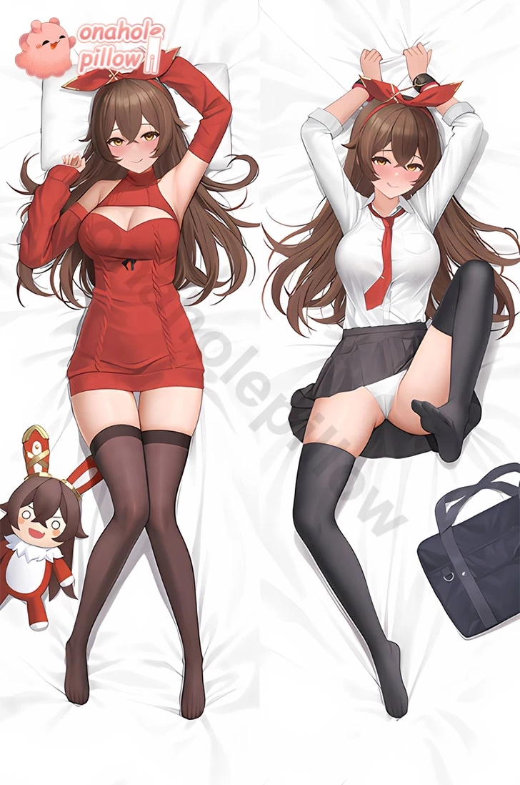 Hu Tao Genshin Impact Detachable Double Layer Body Pillow