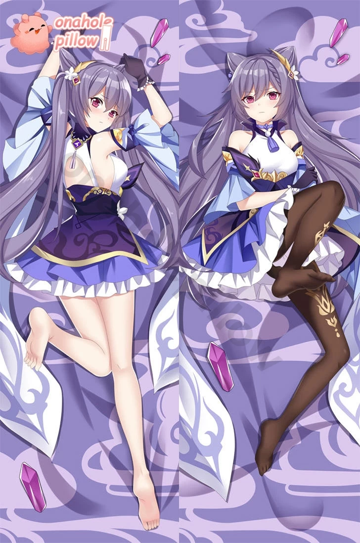 Keqing Genshin Impact Full Body Dakimakura with Onahole
