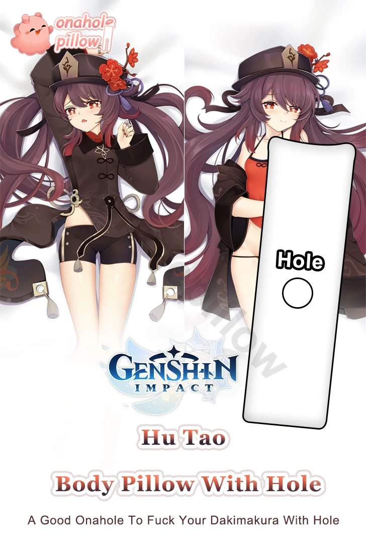 Hu Tao Genshin Impact Full Body Onahole Dakimakura Pillow