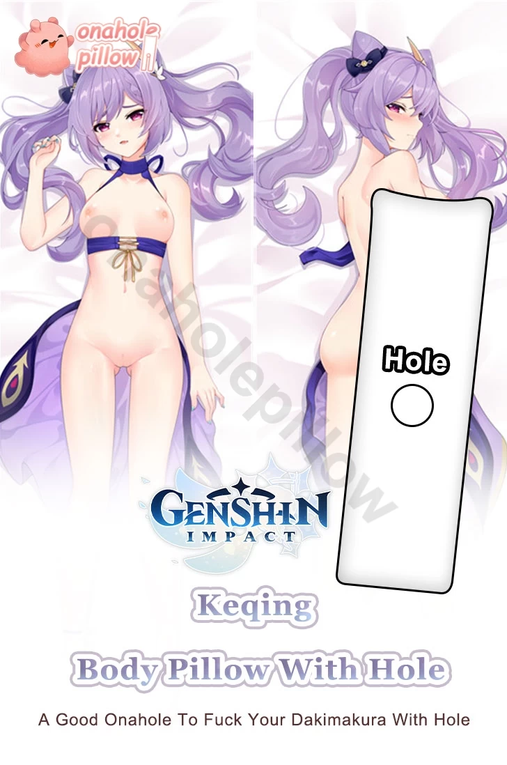 Keqing Genshin Impact Full Body Dakimakura Onahole Pillow