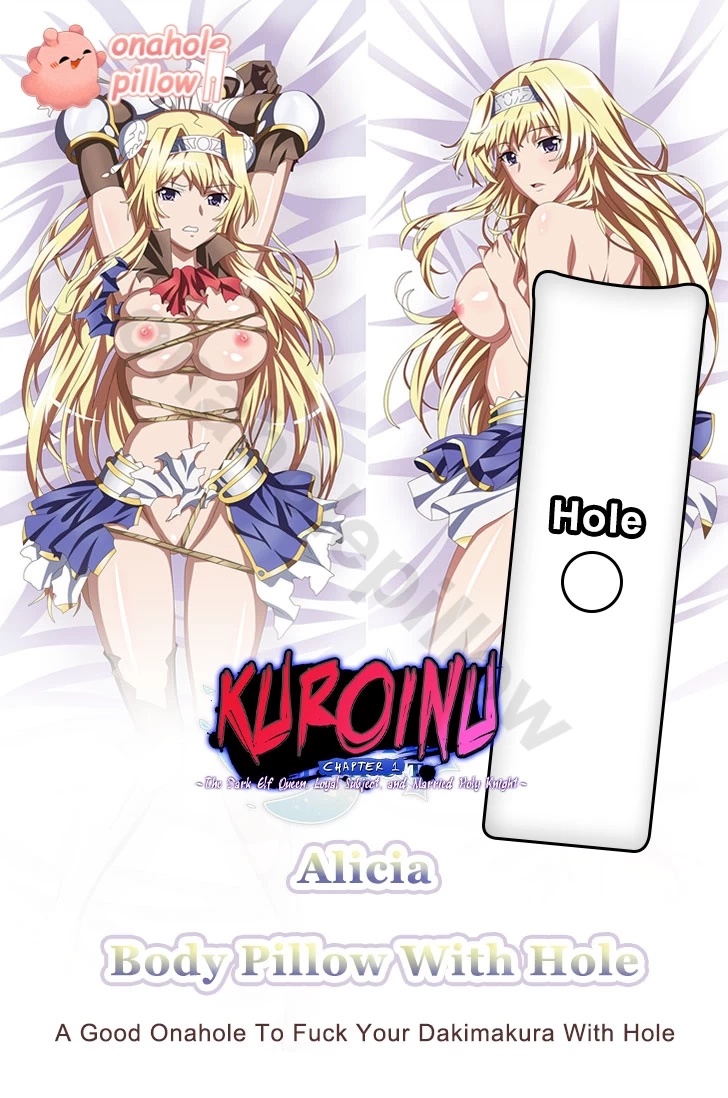 Alicia Feelley Kuroinu Full Body Onahole Pillow with Hole
