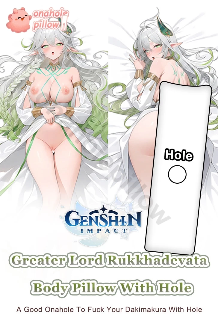 Greater Lord Rukkhadevata Genshin Impact Full Body Onahole Body Pillow with Hole