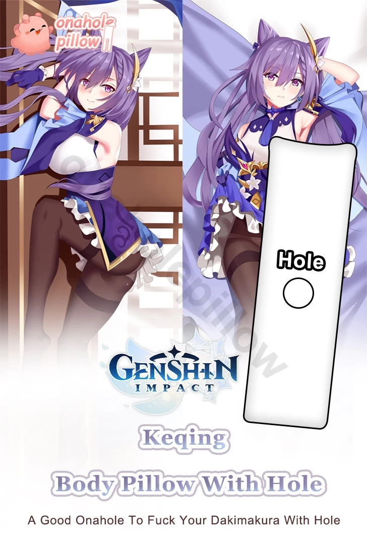 Keqing Genshin Impact Full Body Dakimakura with Onahole