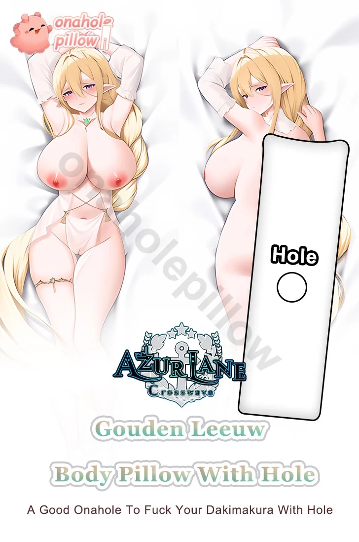 Gouden Leeuw Azur Lane Full Body Fuckable Body Pillow with Hole