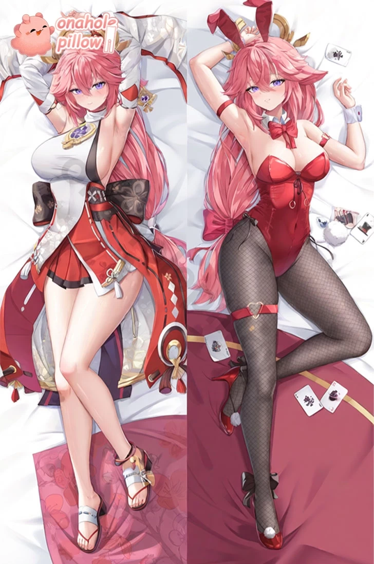 Yae Miko Genshin Impact Full Body Onahole Pillow with Hole