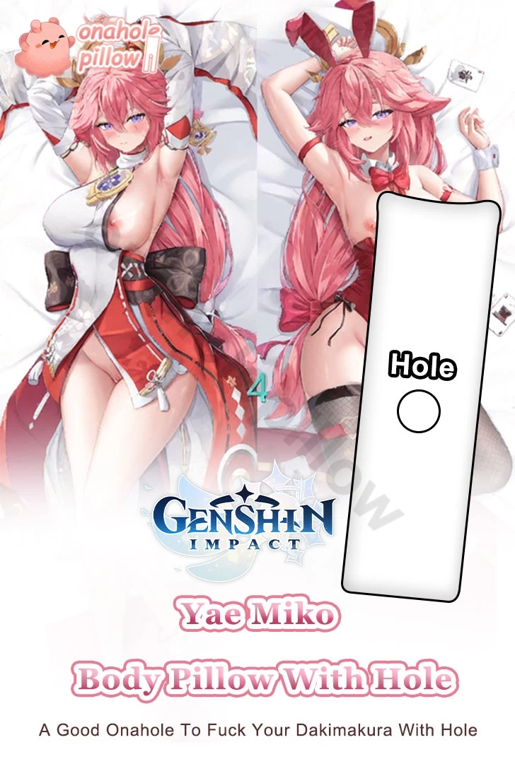 Yae Miko Genshin Impact Full Body Fuckable Body Pillow with Hole