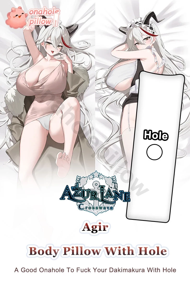 Agir Azur Lane Full Body Onahole Pillow with Hole