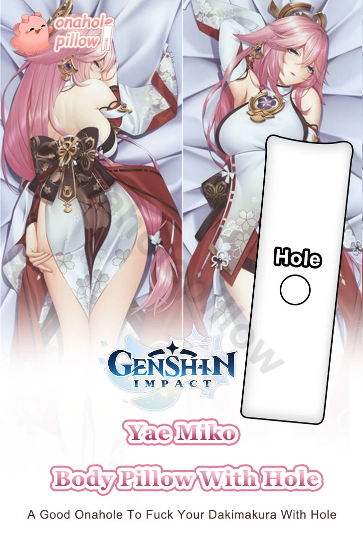 Yae Miko Genshin Impact Full Body Onahole Pillow with Hole