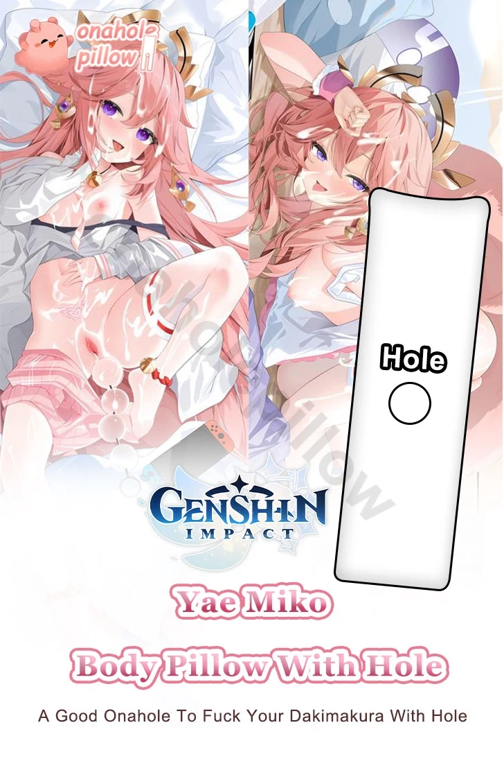Yae Miko Genshin Impact Full Body Fuckable Dakimakura with Hole