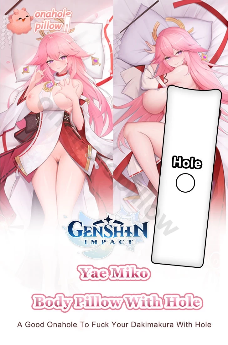 Yae Miko Genshin Impact Full Body Onahole Body Pillow with Hole