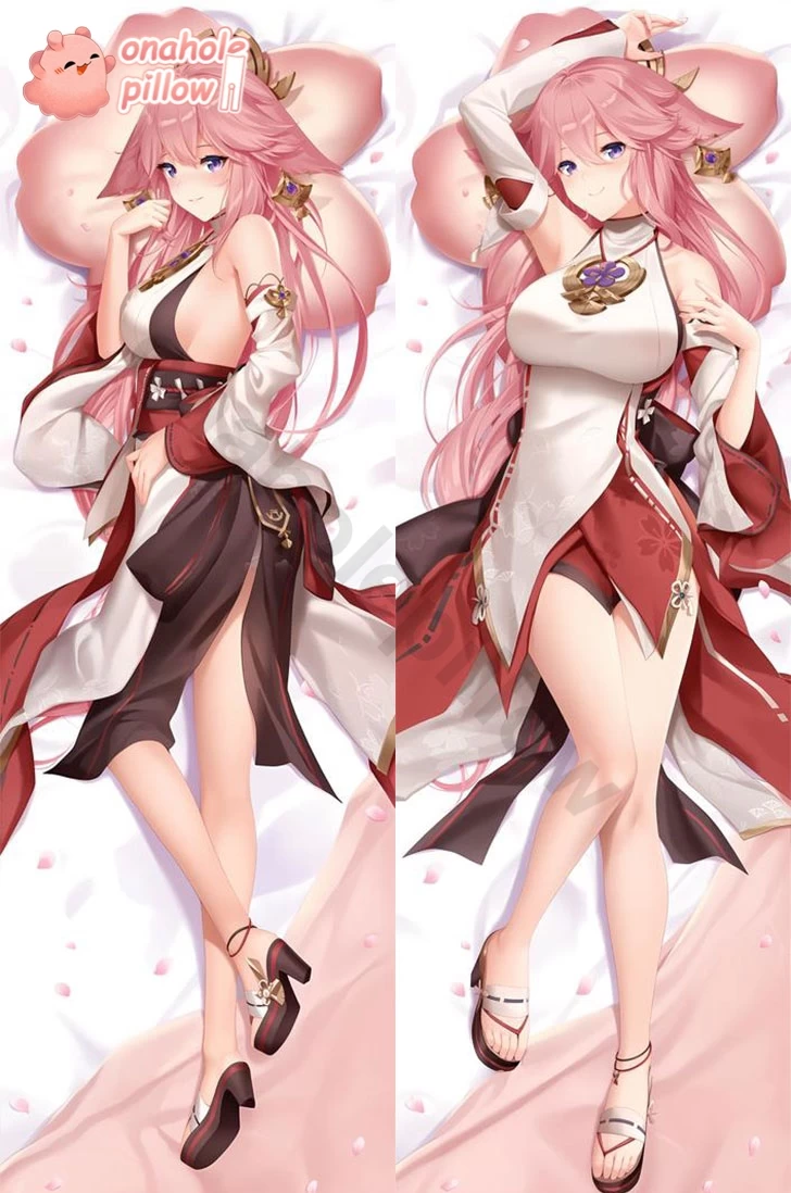 Yae Miko Genshin Impact Full Body Onahole Body Pillow with Hole