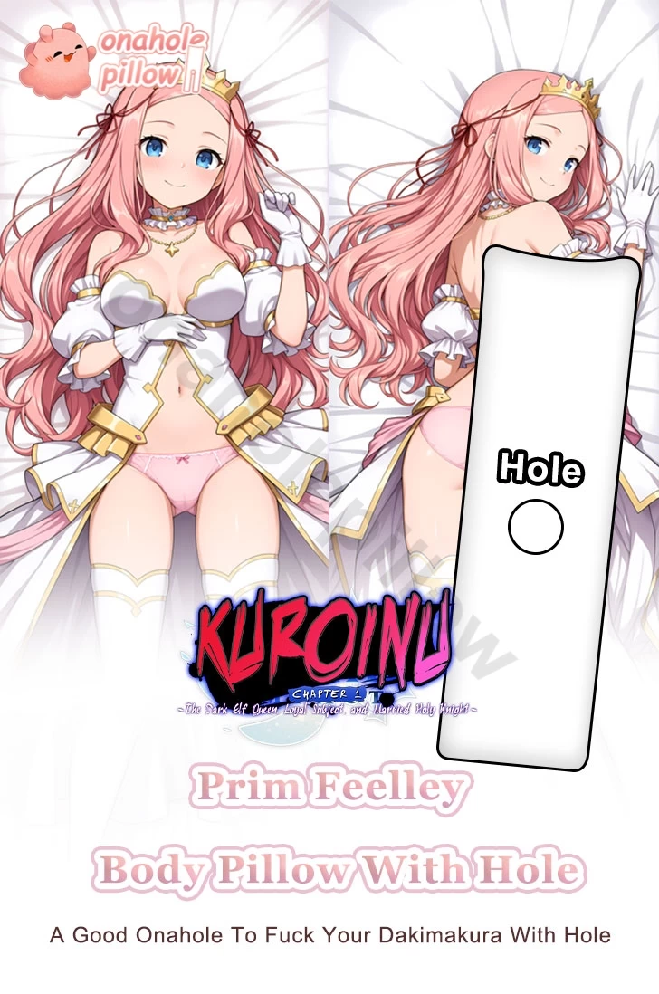 Prim Feelley Kuroinu Full Body Fuckable Dakimakura with Hole