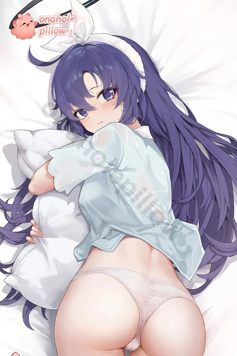 Hayase Yuuka Blue Archive Half Body Onahole Pillow with Hole