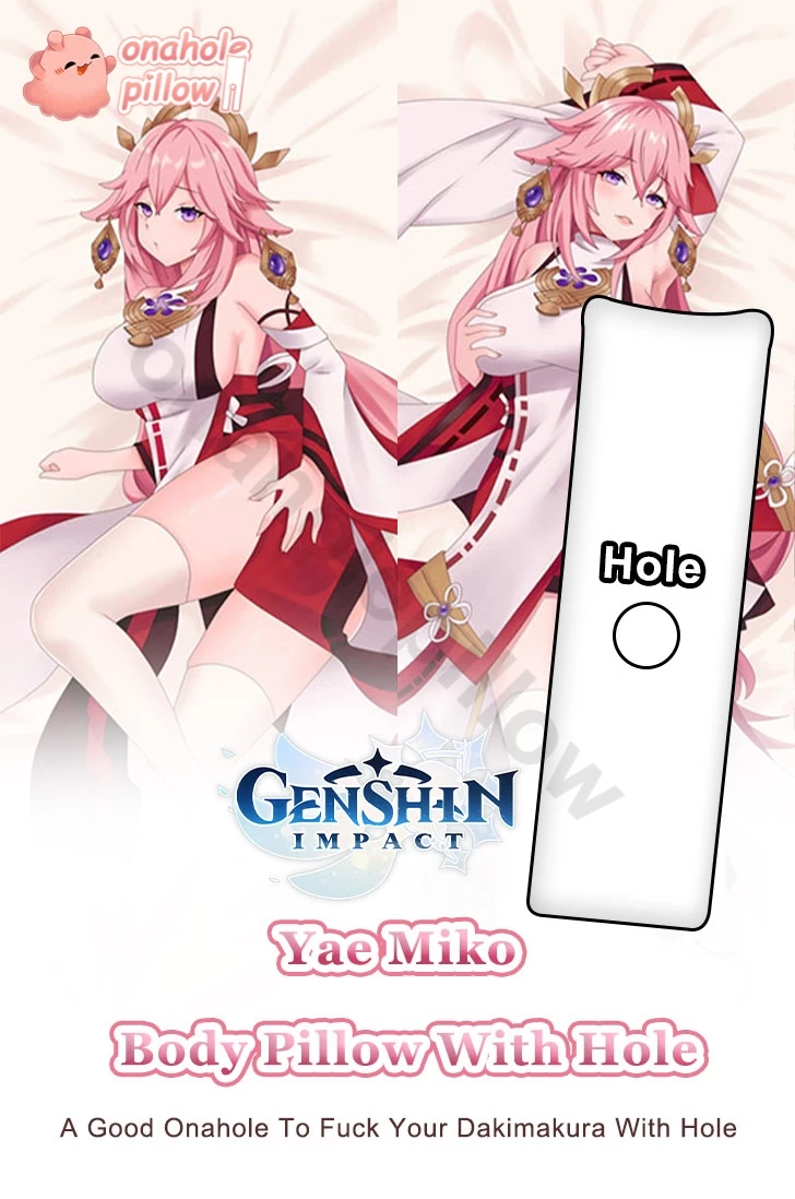 Yae Miko Genshin Impact Full Body Onahole Pillow with Hole
