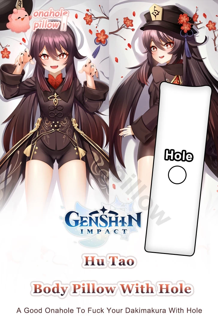 Hu Tao Genshin Impact Full Body Dakimakura Onahole Pillow