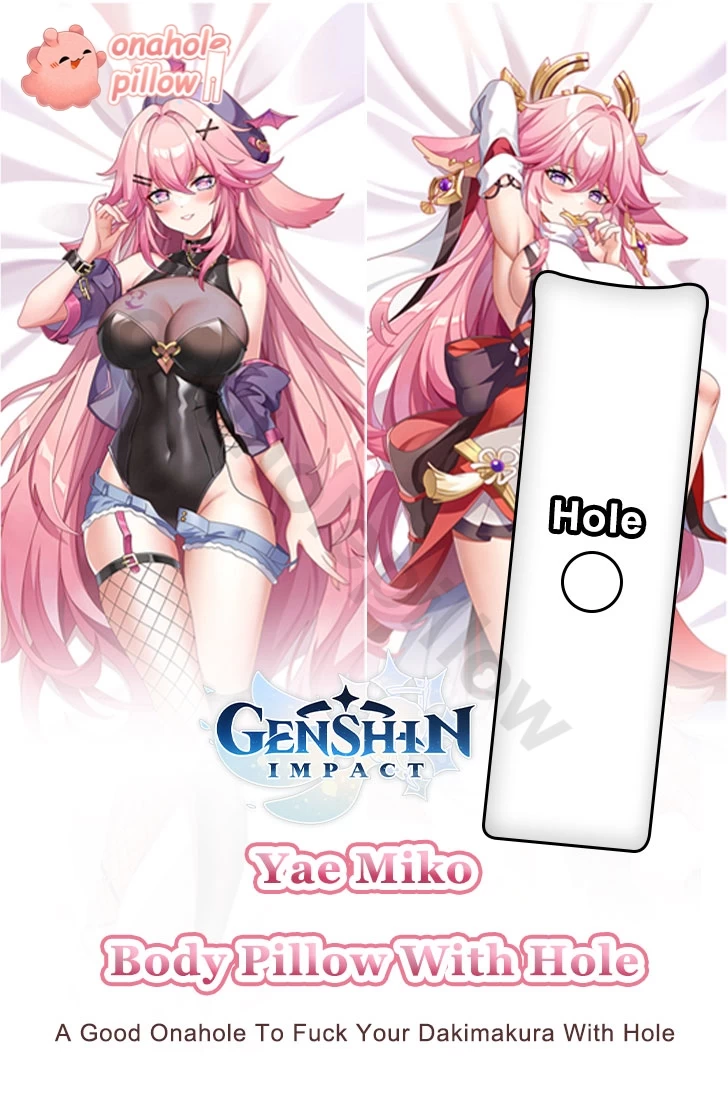 Yae Miko Genshin Impact Full Body Fuckable Dakimakura with Hole