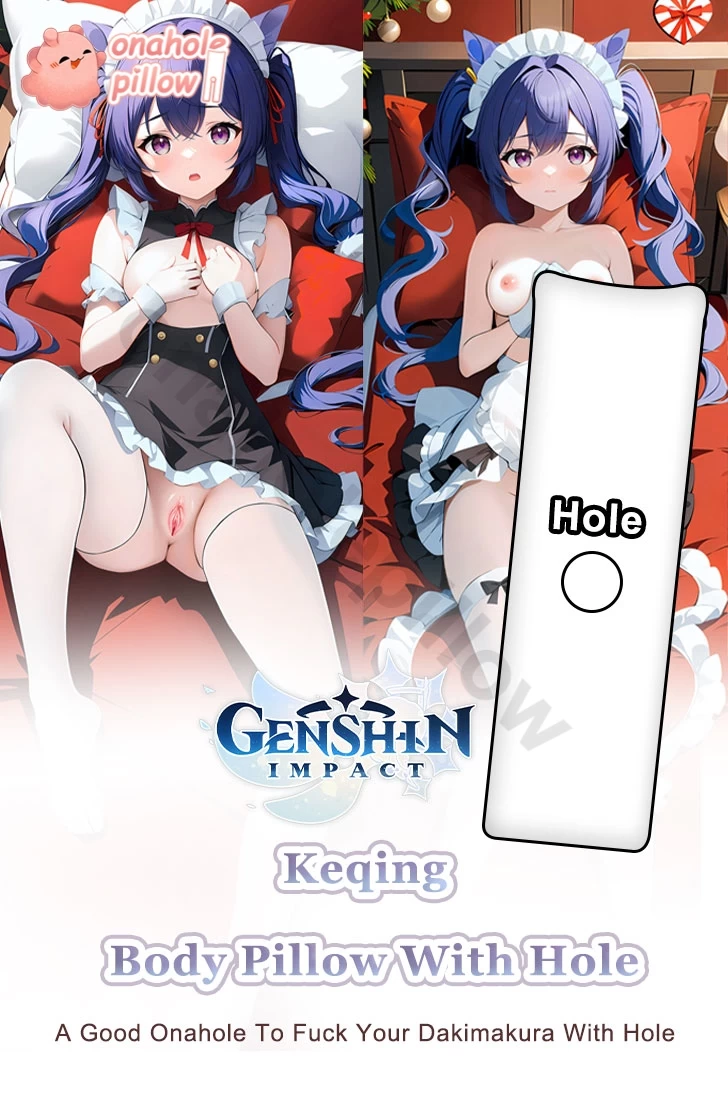 Keqing Genshin Impact Full Body Dakimakura with Onahole