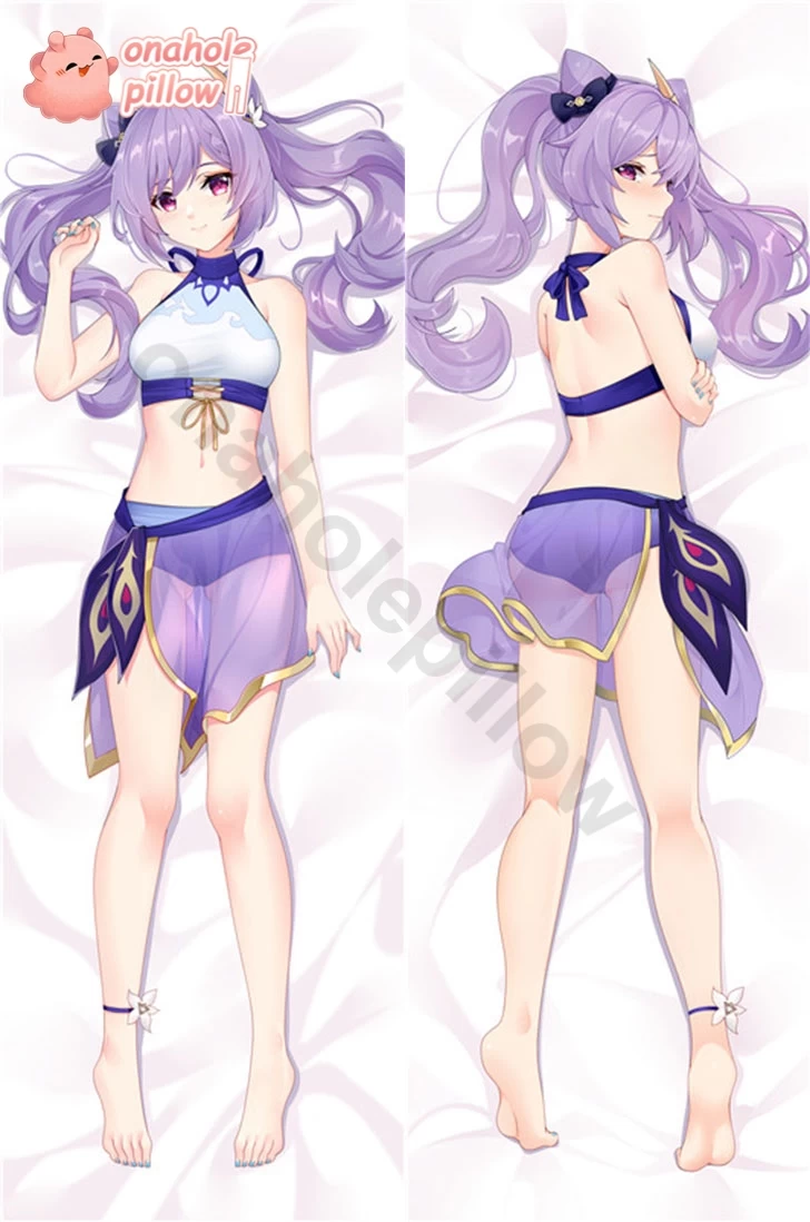 Keqing Genshin Impact Split Leg Dakimakura Body Pillow