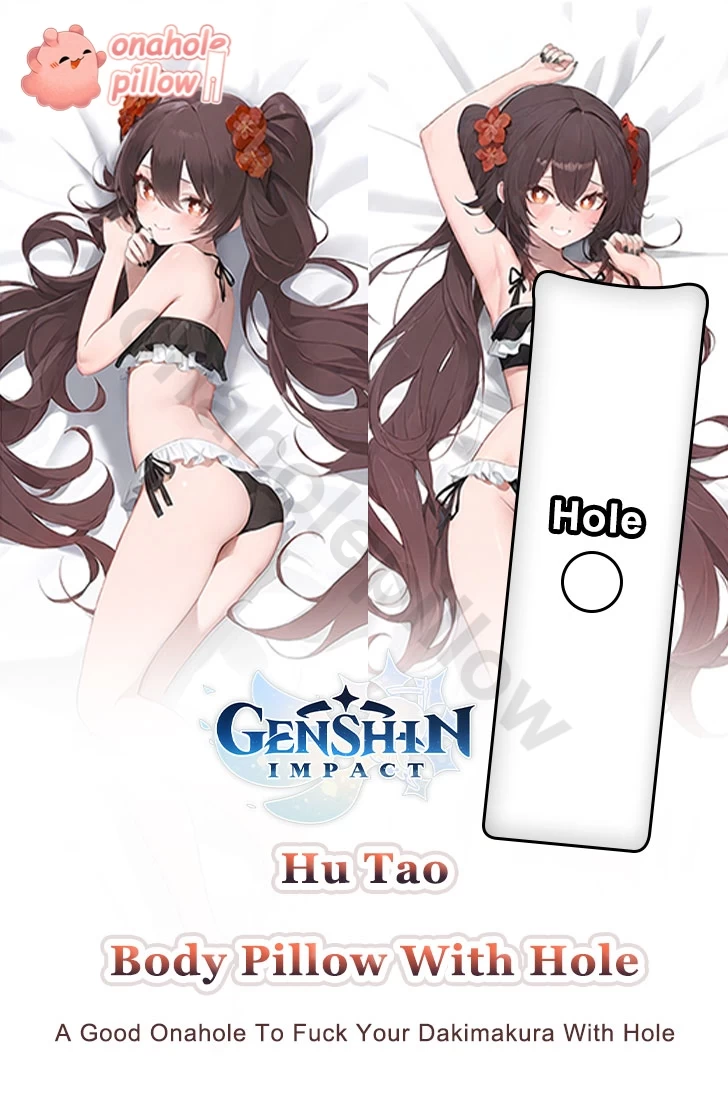 Hu Tao Genshin Impact Full Body Fuckable Dakimakura with Hole