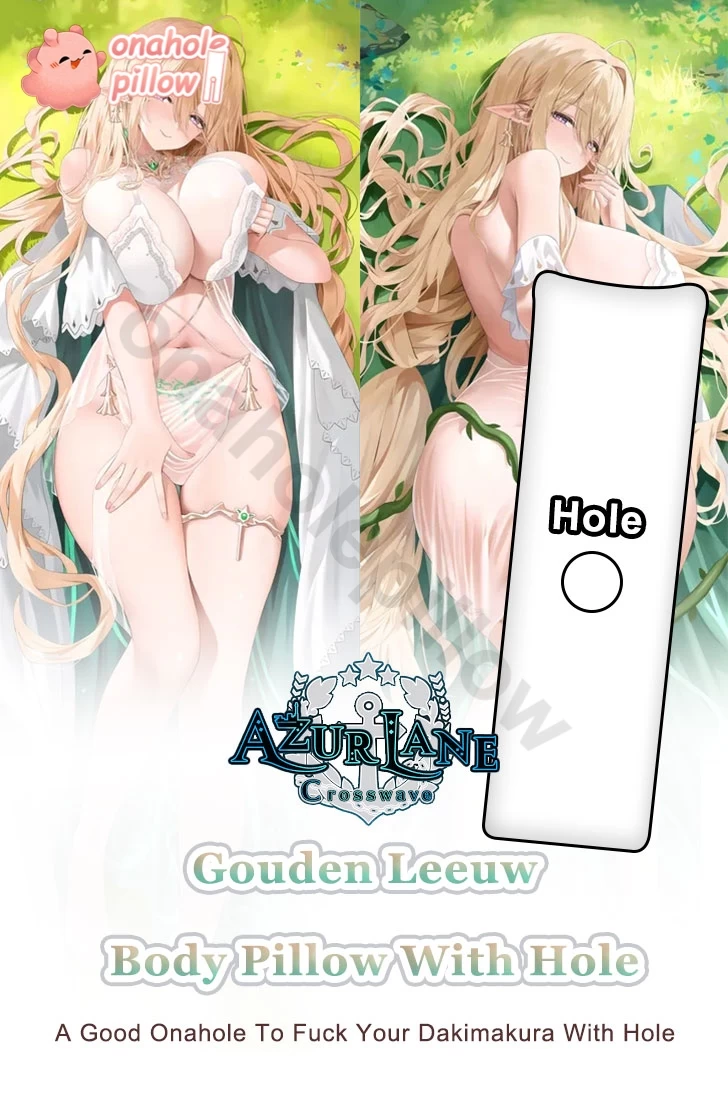 Gouden Leeuw Azur Lane Full Body Fuckable Body Pillow with Hole