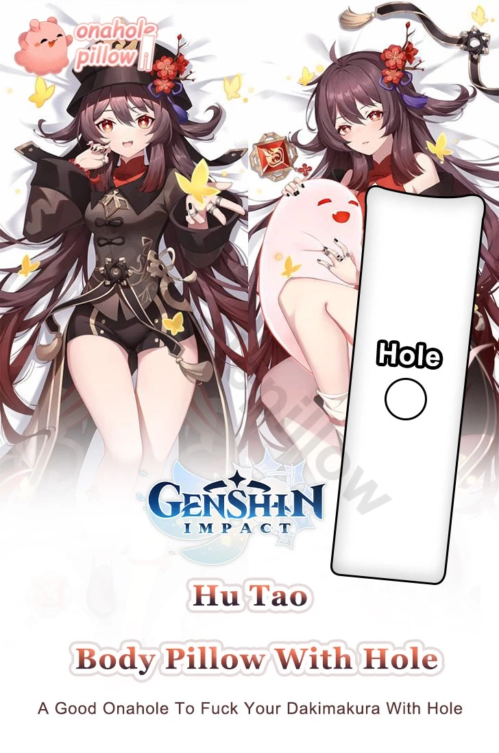 Hu Tao Genshin Impact Full Body Fuckable Dakimakura with Hole