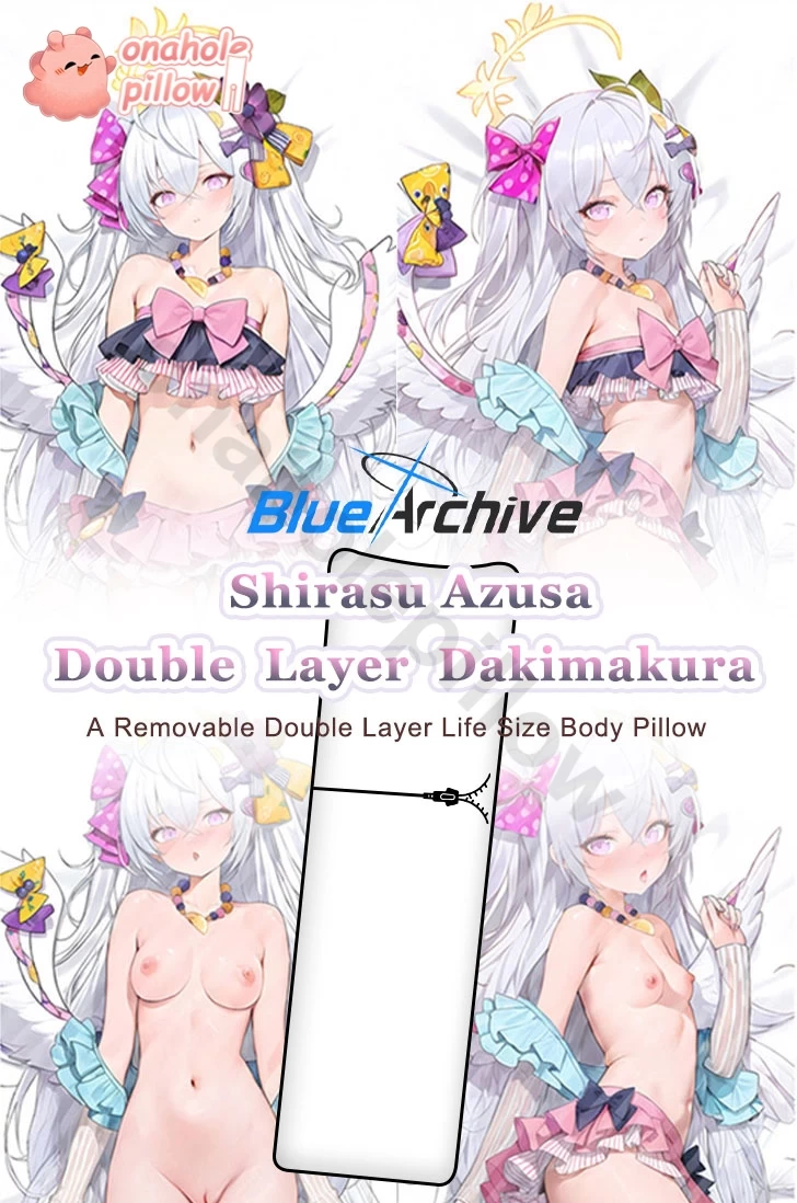Shirasu Azusa Blue Archive Detachable Double Layer Body Pillow