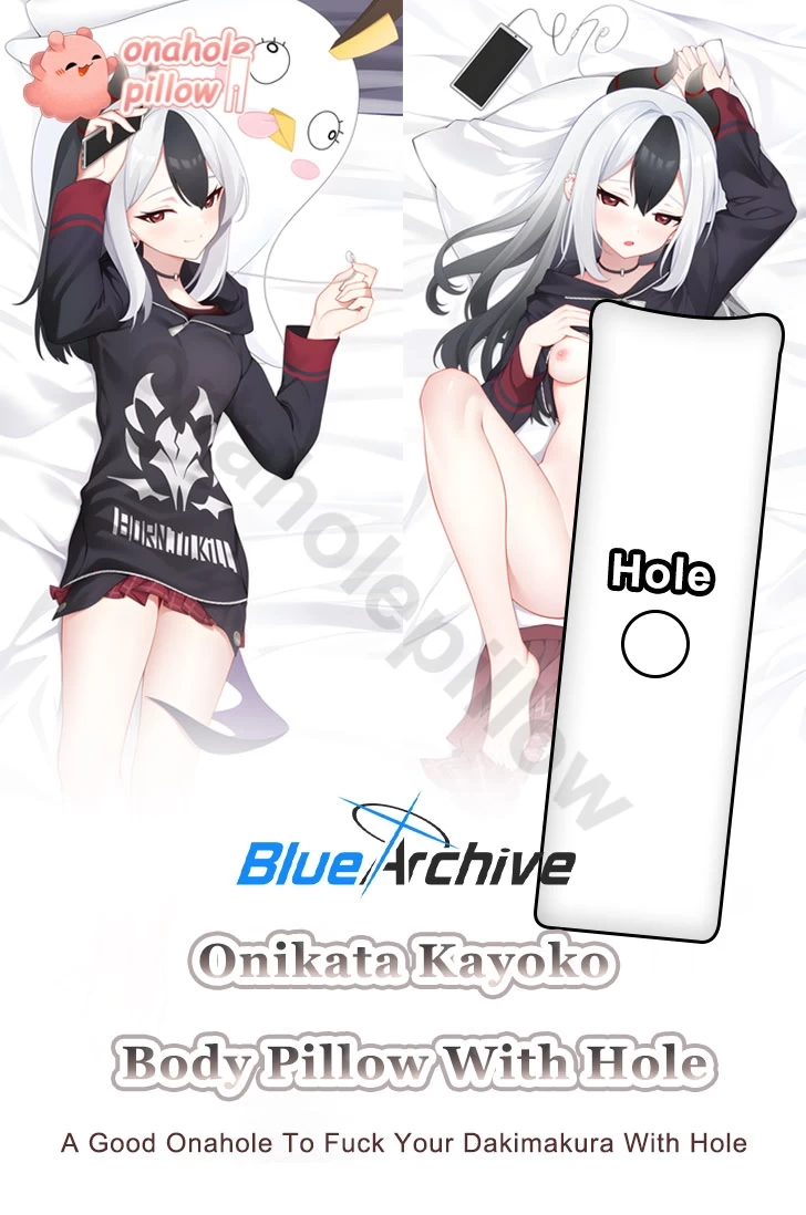 Onikata Kayoko Blue Archive Full Body Pillow with Onahole Anime Dakimakura