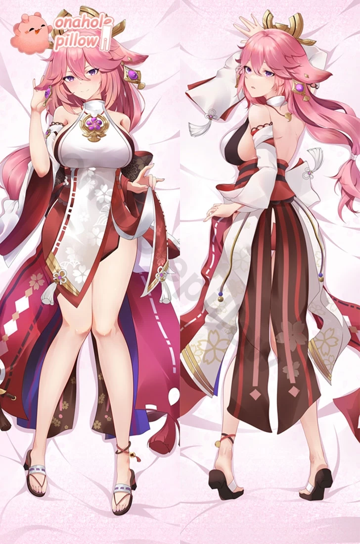 Yae Miko Genshin Impact Full Body Onahole Dakimakura Pillow