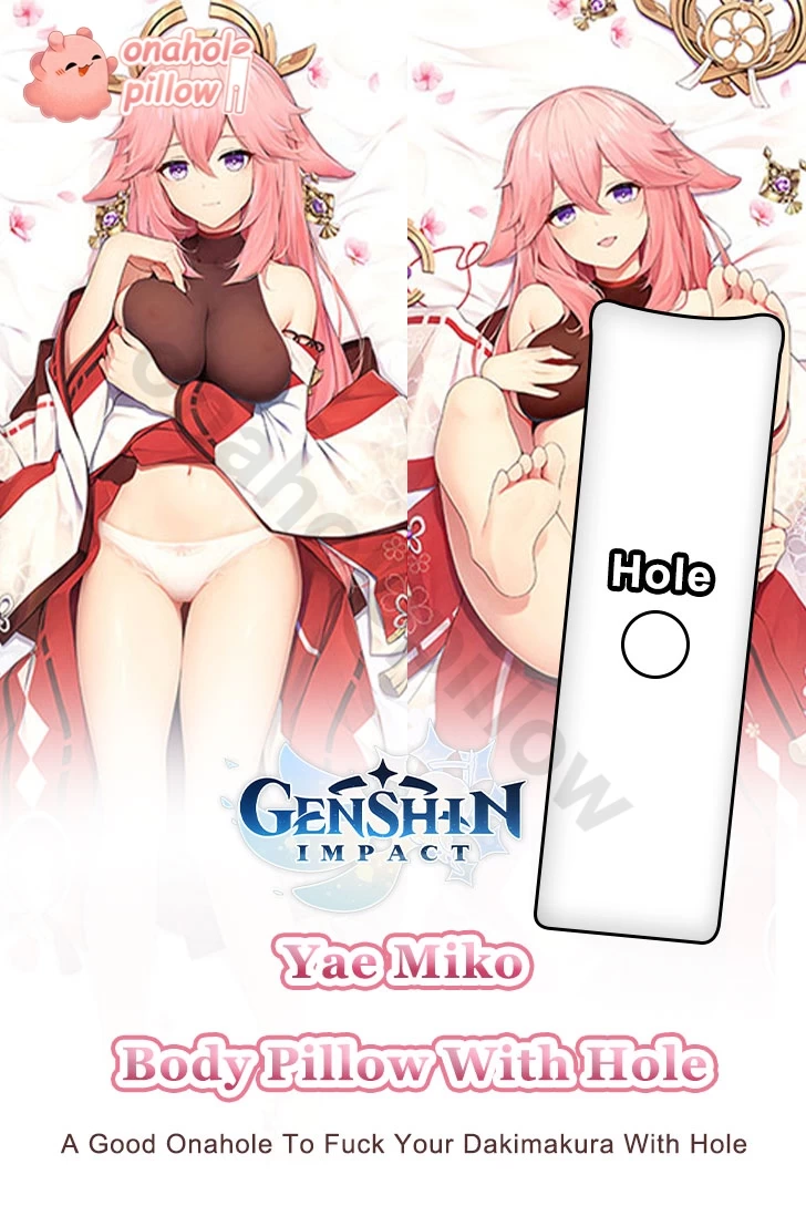Yae Miko Genshin Impact Full Body Onahole Body Pillow with Hole
