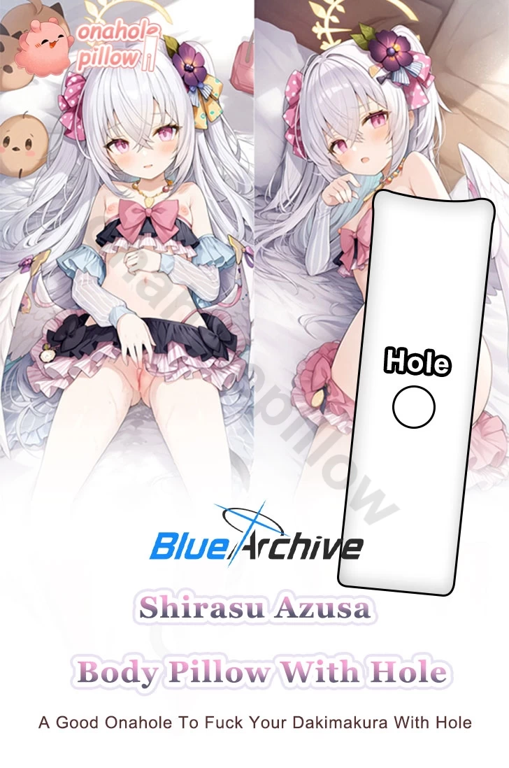 Shirasu Azusa Blue Archive Full Body Onahole Pillow with Hole