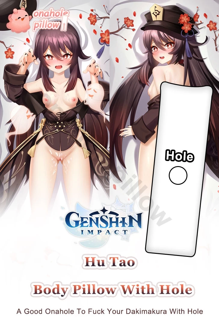 Hu Tao Genshin Impact Full Body Onahole Body Pillow with Hole