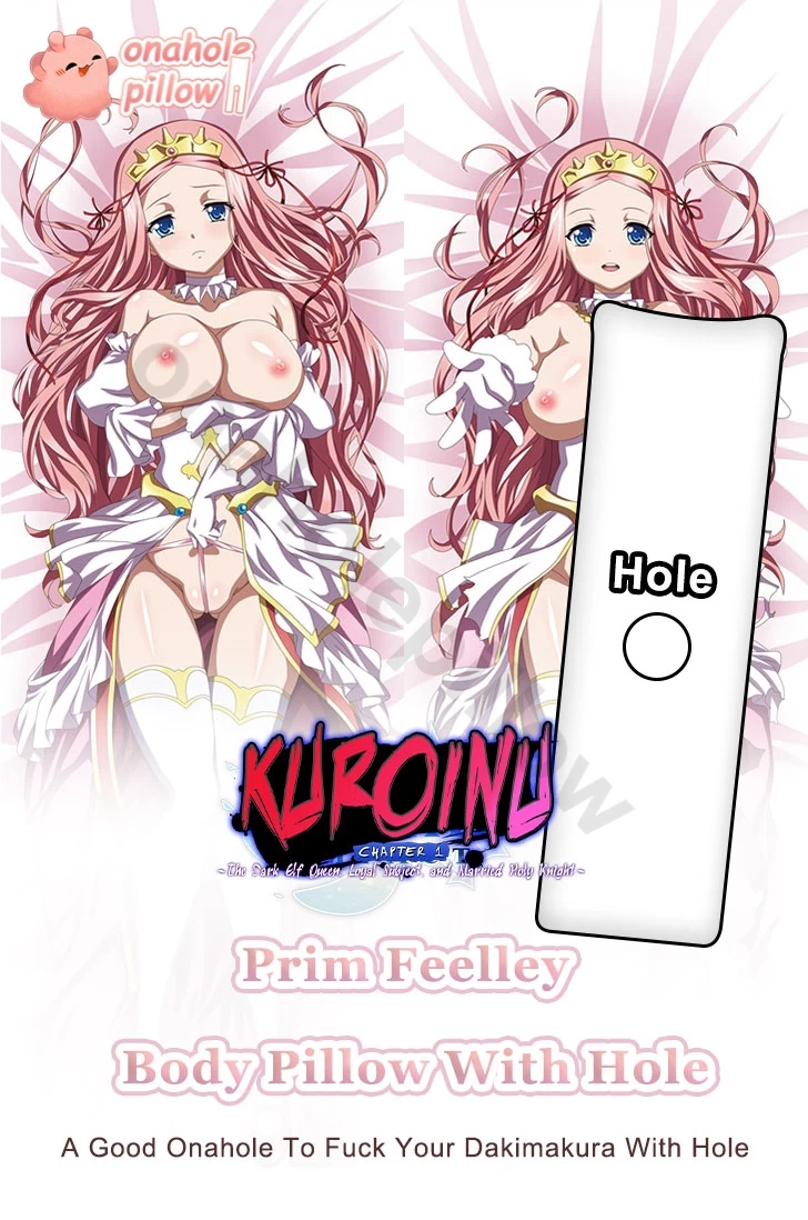 Prim Feelley Kuroinu Full Body Fuckable Dakimakura with Hole