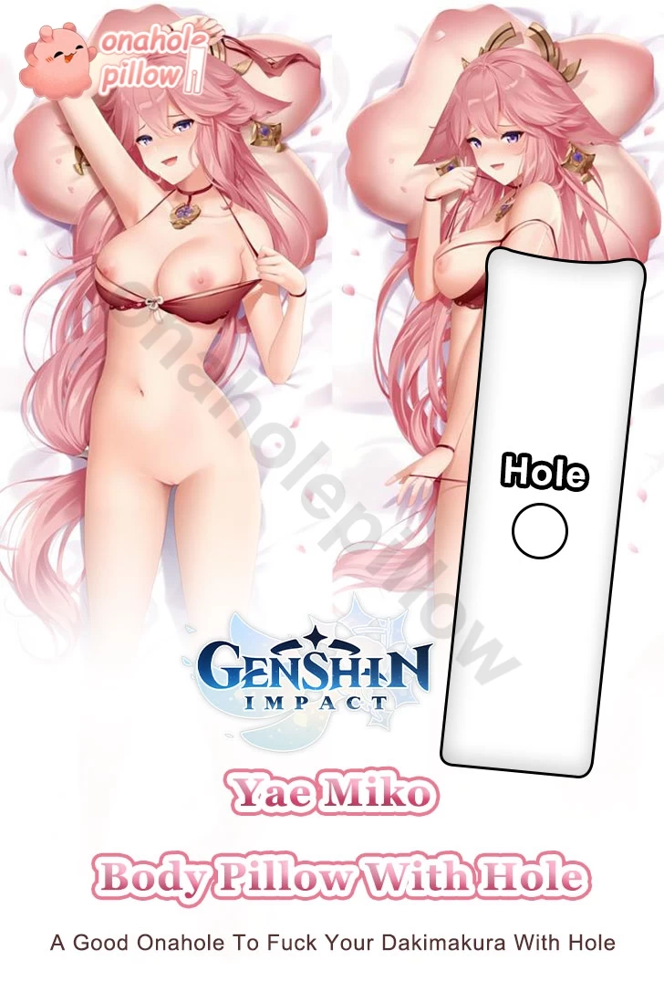 Yae Miko Genshin Impact Full Body Onahole Body Pillow with Hole