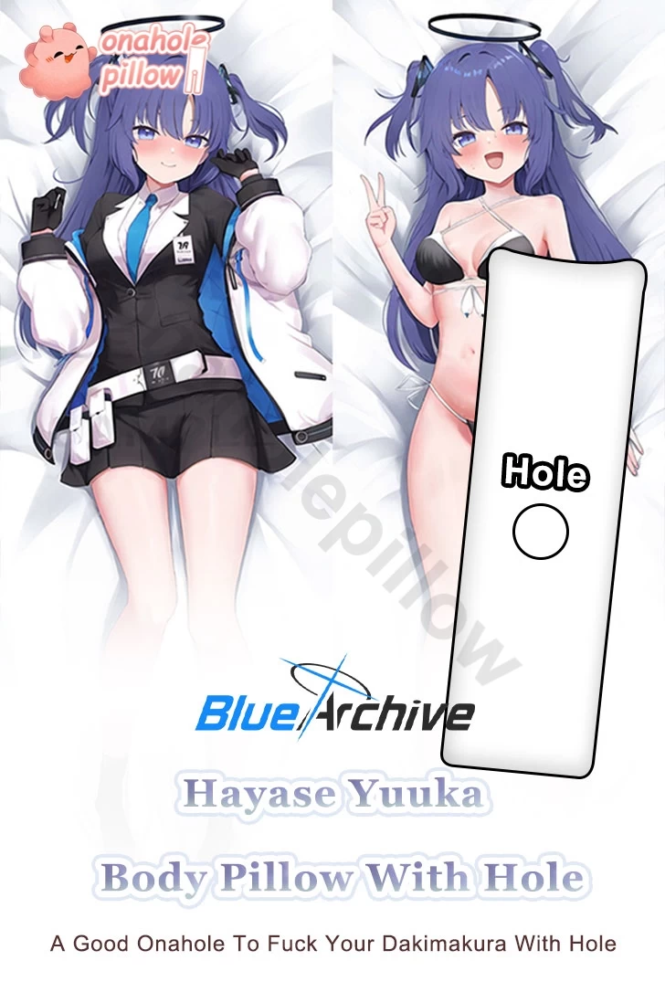 Hayase Yuuka Blue Archive Full Body Pillow with Onahole Anime Dakimakura