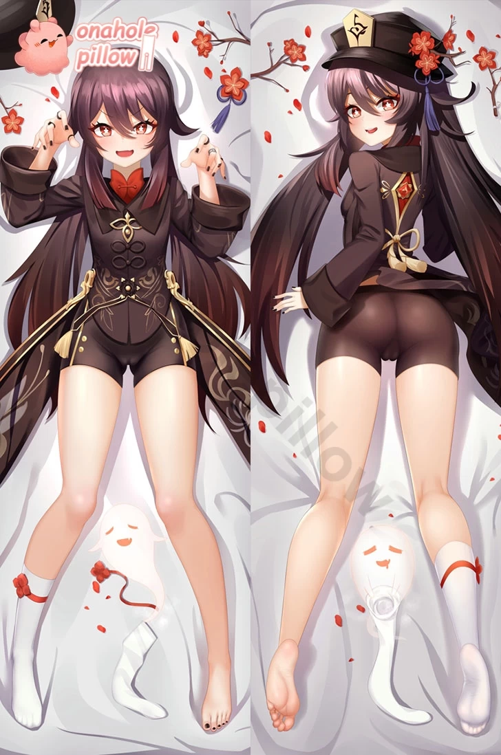 Hu Tao Genshin Impact Split Leg Body Pillow with Hole