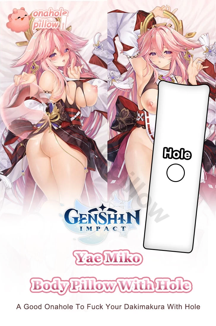 Yae Miko Genshin Impact Full Body Onahole Dakimakura Pillow