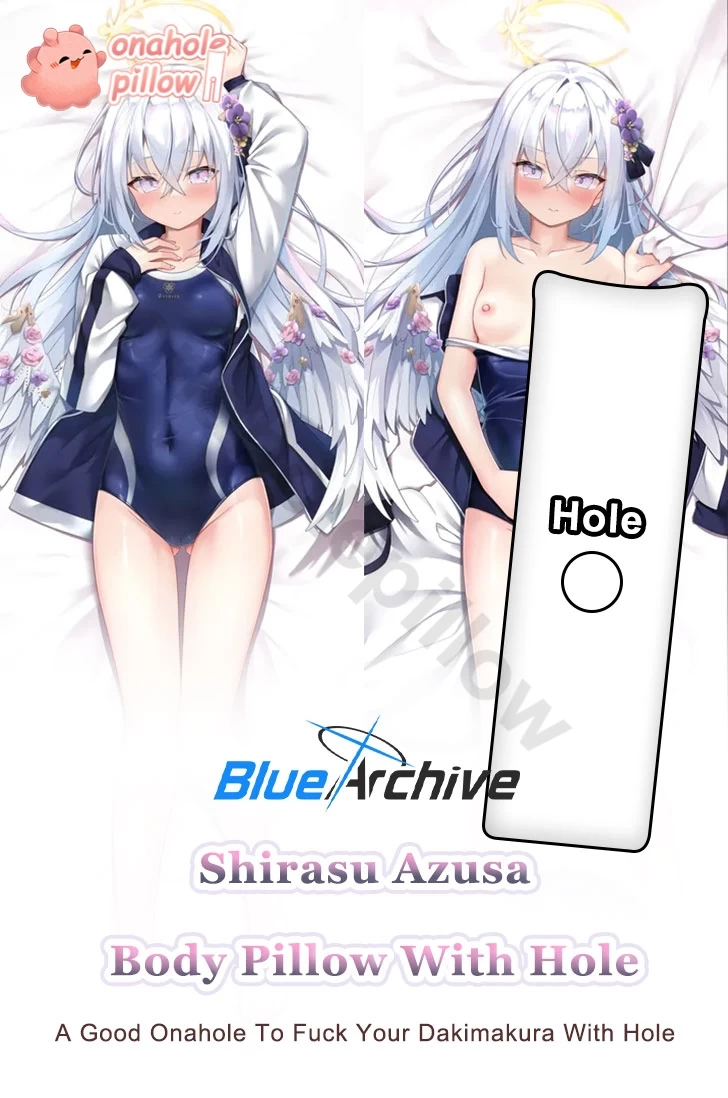 Shirasu Azusa Blue Archive Full Body Onahole Body Pillow with Hole