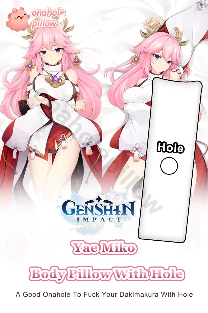 Yae Miko Genshin Impact Full Body Dakimakura with Onahole