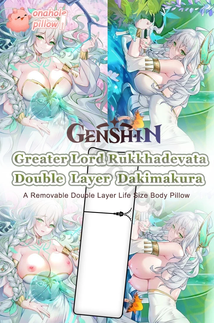 Greater Lord Rukkhadevata Genshin Impact Double Layer Reversible Body Pillow