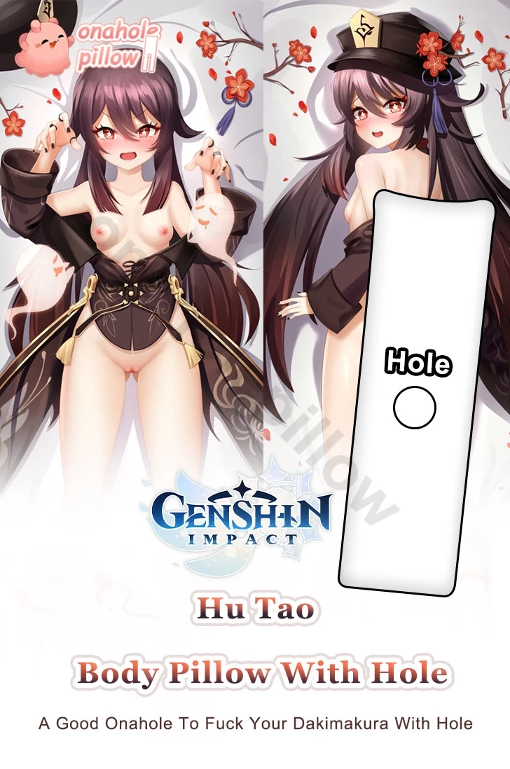 Hu Tao Genshin Impact Full Body Onahole Dakimakura Pillow
